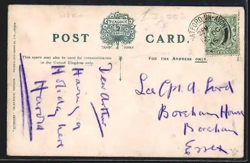 AK Stratford-on-Avon, Chapel Street, showing Town Hall