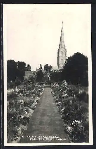 AK Salisbury, Cathedral from the North Canonry