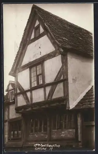 AK Lacock, 15th Cent Gable End