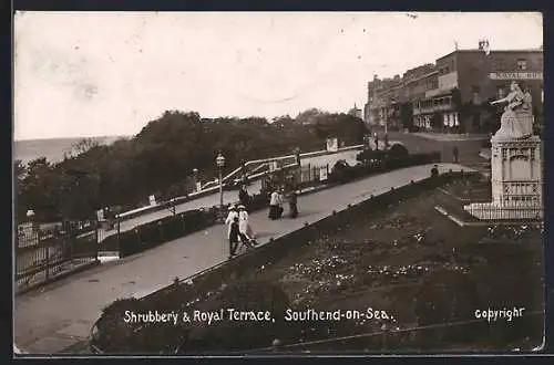AK Southend-on-Sea, Shrubbery & Royal Terrace