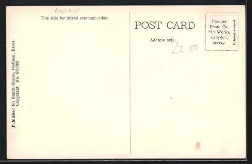 AK Dedham, Village, In Constable`s Country