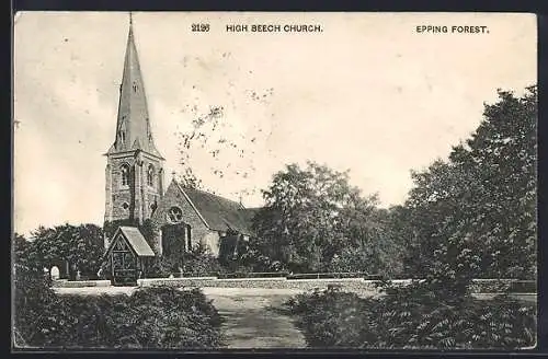 AK High Beech, Church and Epping Forest
