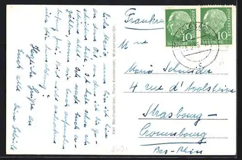 AK Konnersreuth /Opf., Haus der Therese Neumann, Kircheninneres