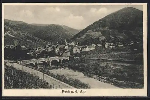 AK Rech a. d. Ahr, Ansicht vom Ort