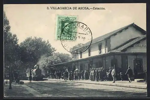AK Villagarcia de Arosa, Estación