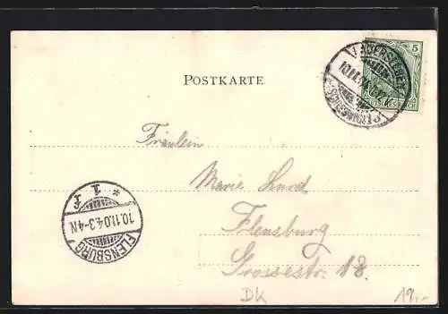 AK Taarning-Mühle, Ortspartien am Fluss