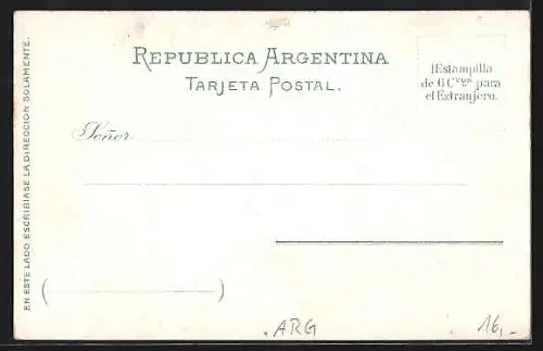 Lithographie Buenos Aires, Calle Libertad esq. Arenales, Boulevard Avenida de Mayo, Calle Suipacha esq. Piedad