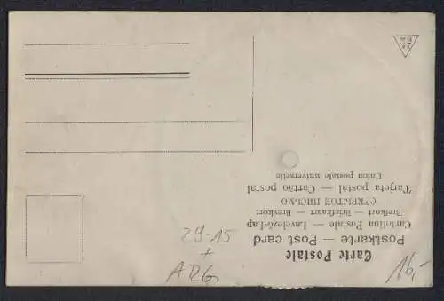 Mechanische-AK Buenos Aires, Hotel Metropole, Avenida de Mayo, La Prensa - Intendencia Municipal