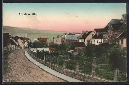 AK Arnstein /Ufr., Strassenpartie im Ort