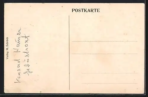 AK Arnstein /Ufr., Strassenpartie im Ort