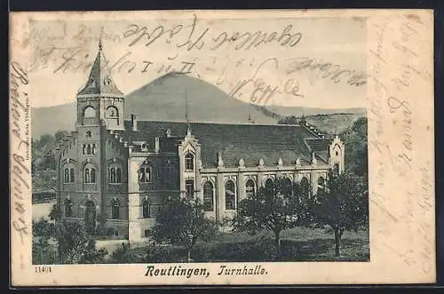AK Reutlingen, Partie an der Turnhalle