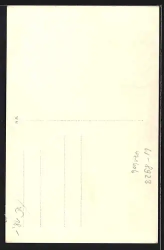 AK Lechbruck, Ortspartie an Auto mit Kennzeichen IIB 4248, Fachwerkhaus