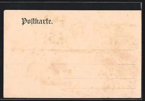 AK Neckarhäuserhof, Gasthof zum Finsterbachthal von C. Wiswesser, Schulhaus
