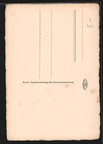 Künstler-AK Halle a. S., Leipziger Turm und Strassenbahn