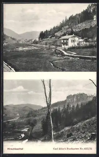 AK Hirschbach / Frankenalb, Teilansicht, Blick ins Hirschbachtal
