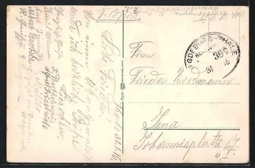 AK Thale a. Harz, Ortsansicht mit Hexentanzplatz, Bodetal und Rosstrappe