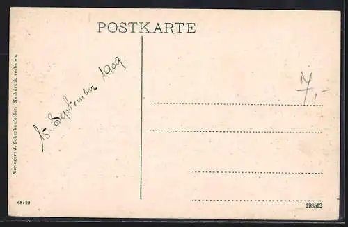 AK St. Veit /Mühlkreis, Gesamtansicht aus der Vogelschau