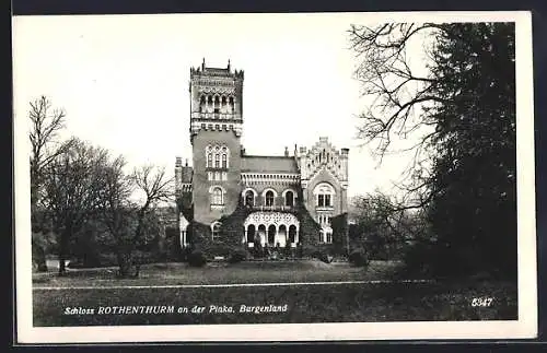 AK Rothenturm an der Pinka, Schloss mit Anlagen