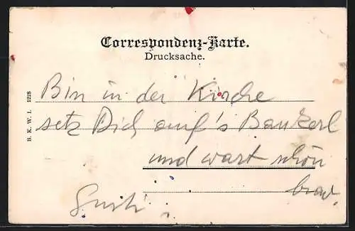 AK Maria Drei Eichen, Kirche u. Gnadenbild, Eichenblätter