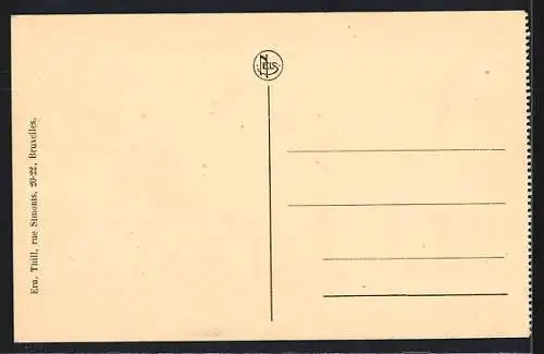 AK Courtrai, Eglise St. Eloi et entrée du Parc