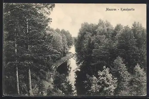 AK Masuren, Kanalpartie