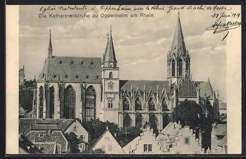 AK Oppenheim, Die Katherinenkirche