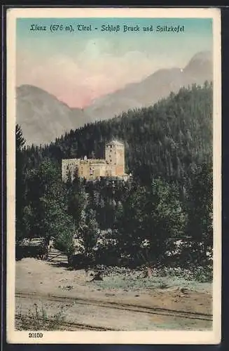 AK Lienz /Tirol, Schloss Bruck mit Spitzkofel