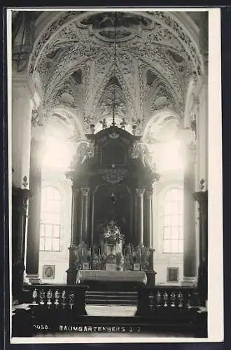 AK Baumgartenberg /O. Ö., Inneres der Kirche