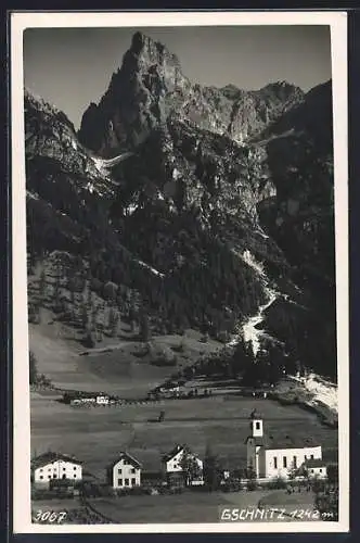 AK Gschnitz, Blick zum Ort