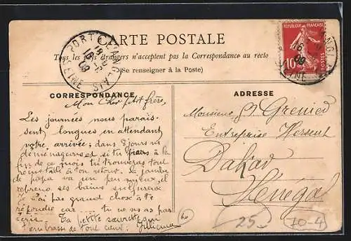 AK Les journées nous paraissent longues en attendant votre arrivée, Rebus