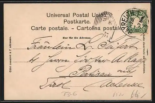 Künstler-AK Bayreuth, Szene aus Ring des Nibelungen von Richard Wagner, Walhall