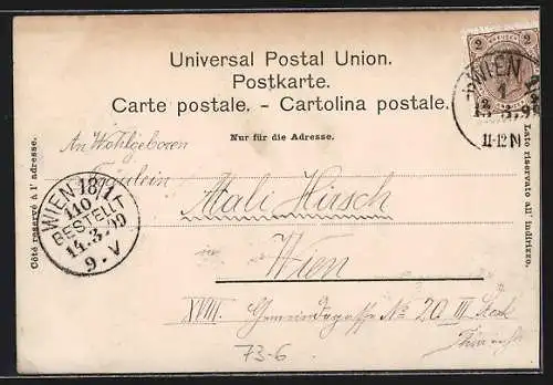 Künstler-AK Bayreuth, Szene aus Ring des Nibelungen von Richard Wagner, Walkürenfels