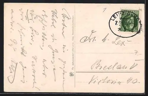 AK Hof / Bayern, Stadtansicht