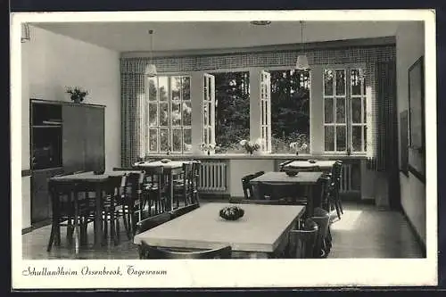AK Bissendorf / Jeggen, Tagesraum im Schullandheim Ossenbrook