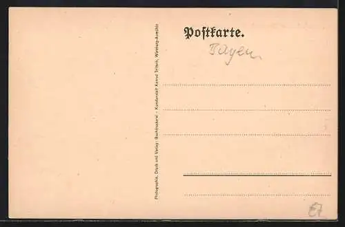 AK Iphofen, Gesamtansicht mit Kirche