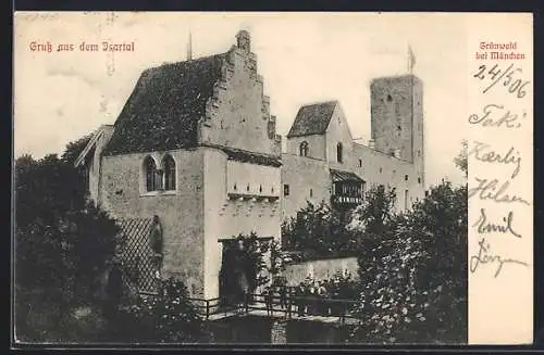 AK Grünwald bei München, Das Schloss