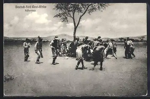 AK Deutsch-Süd-West-Afrika, Kafferntanz