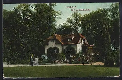 AK Leipzig, Idyll im Scheibenholz