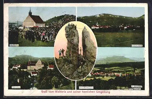AK Kirchehrenbach, Walberla, Wiesenthau, Leutenbach
