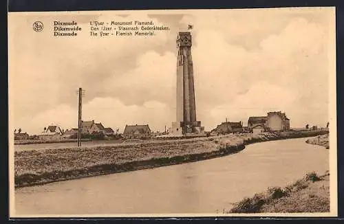AK Dixmude, The Yser, Flemish Memorial