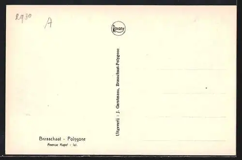 AK Brasschaat, Polygone, 4 Avenue Kapel Lei