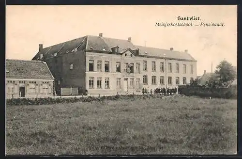 AK Santvliet, Meisjeskostschool, Pensionnat