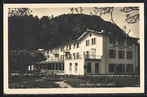 AK Bad Reichenhall, Beamten-Erholungsheim Bad Kirchberg