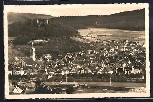 AK Tuttlingen, Totalansicht aus der Ferne