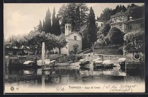 AK Tremezzo, Lago di Come, Ortsansicht