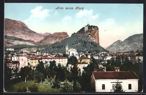 AK Arco, Ortsansicht gegen Norden