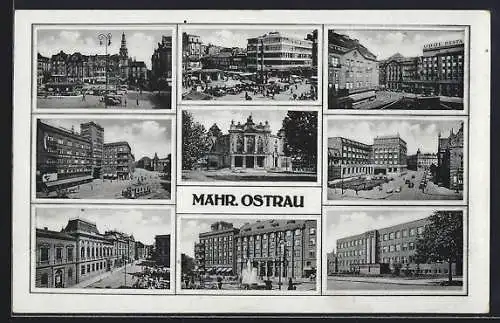 AK Moravska Ostrava, Ortspartien, Strassenbahn