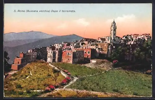 AK Bussana Vecchia, Remo, Dopo il terremoto