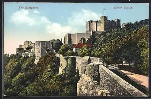 AK Dover Castle, the Remparts