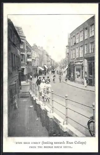 AK Bristol, Eton High Street (looking towards Eton College) from the Ridge House Hotel